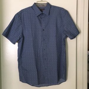 Michael Kors casual short sleeve button down shirt